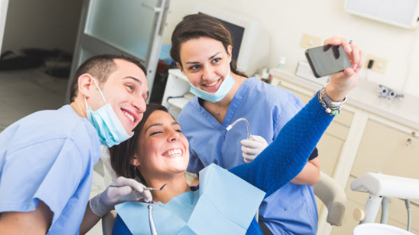 Dental Marketing Selfie